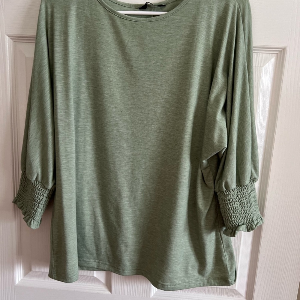 Green Women's Top
